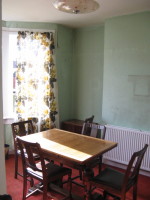 Dining Room. Curtains!